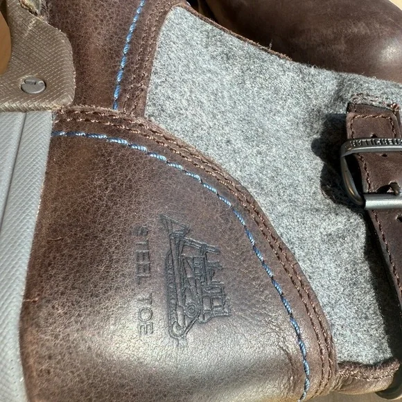 Caterpillar “Jace St” Sz 7 MINT worn briefly Women's steel toed work boots - Picture 16 of 16